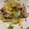 hakobetet's cooksnap of when they made 義母直伝！豚肉とキャベツの炒め.