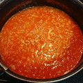 ふるーつみっくす's cooksnap of when they made トマトの大量消費に夏野菜のミートソース.