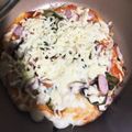 ゆうたんママ⭐'s cooksnap of when they made ◆お餅ＤＥパリもち！新食感ピザ♪◆.