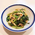 こともみ's cooksnap of when they made 簡単・・小松菜海苔和え冷してどうぞ♪.