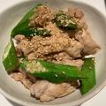 akiko11758's cooksnap of when they made 豚肉とオクラの炒め物.