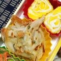nosso's cooksnap of when they made ネギとモヤシたっぷりチーズおやきチヂミ風.