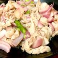 ぉじょ0630's cooksnap of when they made アスパラガスと豚バラの塩麹炒め.