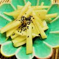 ぱんぷきんキッチン's cooksnap of when they made スイカの皮のナムル風.