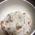 海ちゃん大好き♡'s cooksnap of when they made 糖質ゼロ麺で納豆麺◎簡単◎ランチに♪.