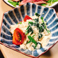 へいへいへーいしばた's cooksnap of when they made トマトとほうれん草の白和え.