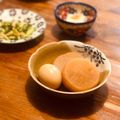 hnzw＠'s cooksnap of when they made 大根と卵のこってり味染み煮☆.