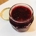 もこもこん★'s cooksnap of when they made 素敵なルビー色❀すももジャム❀.