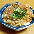 creeeampan's cooksnap of when they made コロッケの卵とじ丼♪.