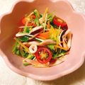 yesmama's cooksnap of when they made 佐藤さんちの☆いかリングマリネサラダஐஃ.