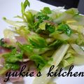 yukiはぴ's cooksnap of when they made セロリとベーコンの塩炒め.