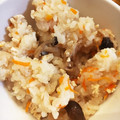 Mieまま's cooksnap of when they made もっちもち きのこおこわ.