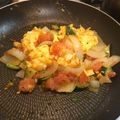 Sumomo会長's cooksnap of when they made （お弁当）玉ねぎトマト玉子のバラオムレツ.