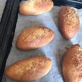 かわいいおやつ's cooksnap of when they made 揚げない☆焼きカレーパン♪.