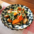 ちゃぴ♥'s cooksnap of when they made 水菜と粗挽きソーセージの簡単炒め.