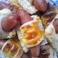 KENPE's cooksnap of when they made 簡単ウィンナーパイ.