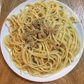 Rayryu123's cooksnap of when they made 鯖（さば）フレークの簡単パスタ.