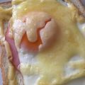 amileamila's cooksnap of when they made 目玉焼きハムトースト.