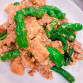 OhMikiy's cooksnap of when they made 豚ロースとシシトウの甘辛炒め.