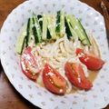 クックJ4RKRE☆'s cooksnap of when they made 超簡単！ゴマだれ風味の冷やしうどん.