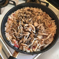 クックP8KGHH☆'s cooksnap of when they made ☆鶏モモときのこの本格ピラフ☆.