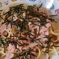 ♡ゆづき♡'s cooksnap of when they made 簡単混ぜるだけ！たらこスパゲッティー！.