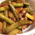 pinat's cooksnap of when they made 節約♡新じゃがと豚コマのケチャソース炒め.
