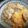 クック1NJ9PS☆'s cooksnap of when they made しっとり柔らか☆ささみで親子丼.