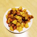 take♪aki♪'s cooksnap of when they made 隙間に！じゃがいもとウィンナーのカレー味.