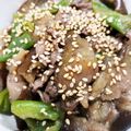 友梨香ママ's cooksnap of when they made 簡単♡牛肉と茄子とピーマンのポン酢炒め.