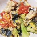 いかめし321's cooksnap of when they made イワシとトマトとしめじのパン粉焼き.