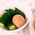えみ_____'s cooksnap of when they made 少ない水でつるっと簡単綺麗に剥けるゆで卵.