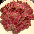 megomo's cooksnap of when they made 簡単 自家製牛のタタキ.