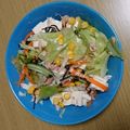 クックOF601O☆'s cooksnap of when they made 豆腐とツナの塩昆布サラダ.