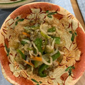 ☆りこＵＥ☆'s cooksnap of when they made もやしときゅうりのナムル.