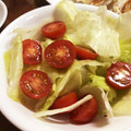 ozameg's cooksnap of when they made ささっと♡♥レタスとトマトのサラダ.