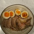 てなこて's cooksnap of when they made フライパン1つの簡単煮豚＆とろ～り味玉.