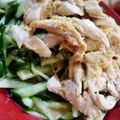 つばき417's cooksnap of when they made ♡鶏むね肉で棒棒鶏(バンバンジー)♡.