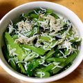 キム☆ケェコ's cooksnap of when they made 小松菜ナムル❤しらす海苔で鉄分カルシウム.