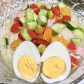 choochanoo's cooksnap of when they made 冷たい！おだしがおいしいスープそうめん.