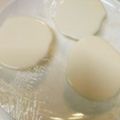 クックG67DE2☆'s cooksnap of when they made レンジで簡単！米粉のぺったんこもちもち♪.
