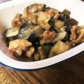 marica猫's cooksnap of when they made 茄子とピーマンと豚コマの味噌炒め☆鍋しぎ.