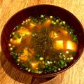すももの枝's cooksnap of when they made 簡単　朝食！　めかぶと　豆腐の　お味噌汁.