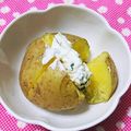 ＊れいぴん＊'s cooksnap of when they made 新じゃがバジルクリチのせ♥️.