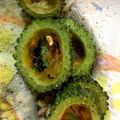 あやめﾁｬﾝ's cooksnap of when they made ゴーヤーの素揚げ.