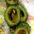 あやめﾁｬﾝ's cooksnap of when they made ゴーヤーの素揚げ.