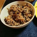 猫まんま☆'s cooksnap of when they made ひじきと梅の炊き込みご飯.