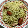 27MINI☆'s cooksnap of when they made ❤バジルペーストで簡単パスタ❤.