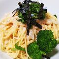 Ｋきいちゃん's cooksnap of when they made 【五右衛門風】たらこクリームパスタ.