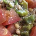 12aloe26's cooksnap of when they made オクラ＆プチトマト☆納豆和え.